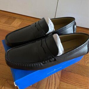 New! Mens Black VINCE CAMUTO ESMAIL Penny Loafer Dress Shoe Sz 12